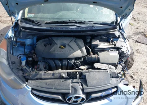 2012 Hyundai Elantra Limited (Ulsan Plant) из США, поврежденный, VIN KMHDH4AE1CU218856